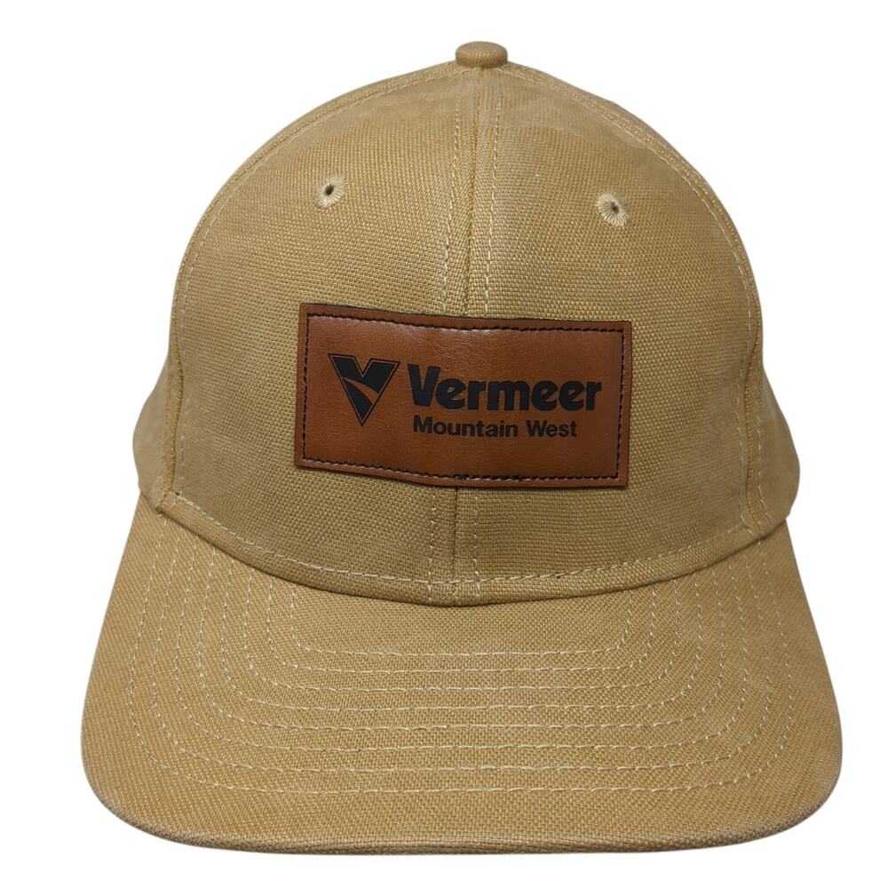 Vermeer Mountain West Snapback Cap Brown One Size Adjustable The Identity Group